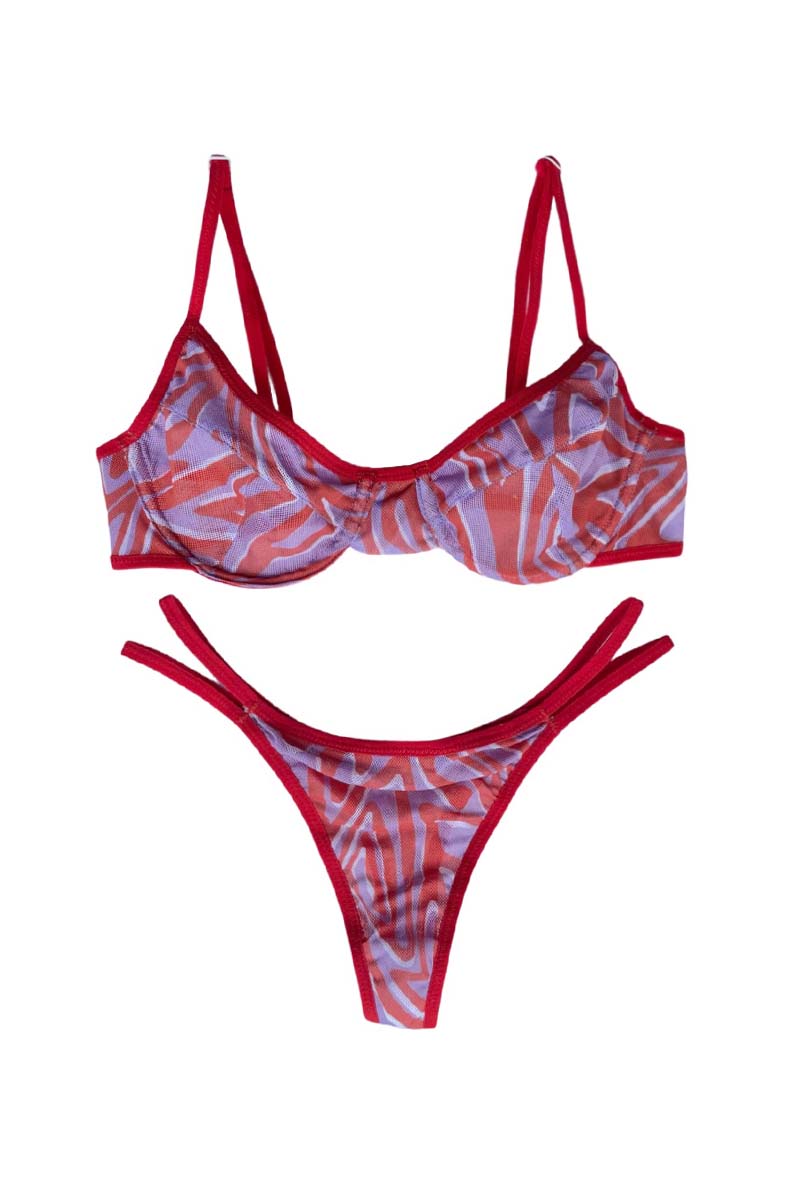 Zebra Twist Panties